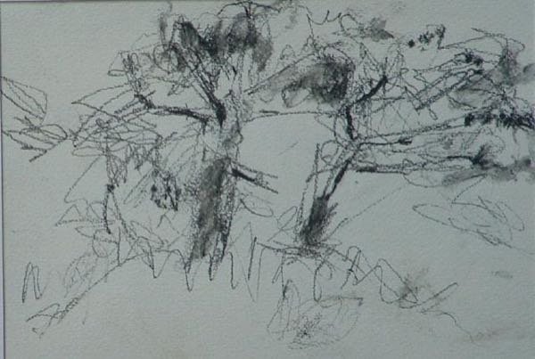 Vliegdennen — schilderij van Henk van Dam