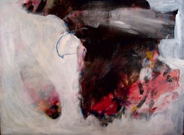 Zeearend — schilderij van Henk van Dam