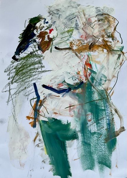 Composition de modèle — peinture de Henk van Dam